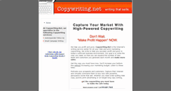 Desktop Screenshot of copywriting.net